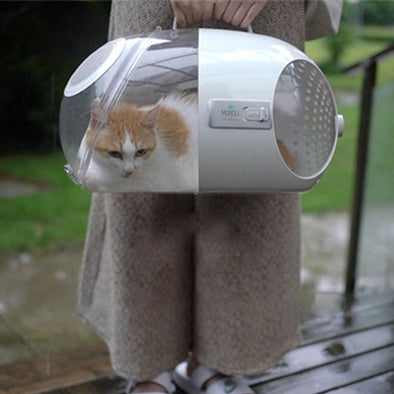 Luxury Cat Carrier Transparent Pet Capsule Transport Box Cats Bag Space Handbag ABS Cat Carrying Dog Box Travel Products