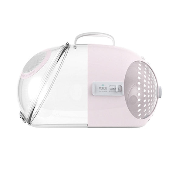 Luxury Cat Carrier Transparent Pet Capsule Transport Box Cats Bag Space Handbag ABS Cat Carrying Dog Box Travel Products