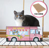 [MPK Store] Japanese Cute Juice Box House Cat Bed Cat Scratch Board, Cat Sofa, Cat Toy