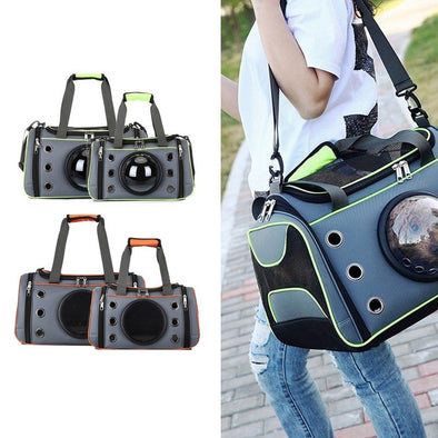 Pet Dog Carrier Bag Space  Shape Breathable Handbag Puppy Outdoor Travel Shoulder Bag Soft Kennel Large Small Dogs Cats