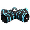 Hot 2/3/4/5 Holes 14 Colors Foldable Pet Cat Tunnel Indoor Outdoor Pet Cat Training Toy for Cat Rabbit Animal Play Tunnel Tube