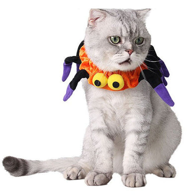 Pet Bow Tie Cat Scarf Colorful Ribbons Pet Scarf Cat Neck Decoration Halloween Party Costume Accessories Cat Halloween Dress Up