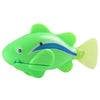 Legendog Funny Cat Toys Water Activated LED Swimming Fish Toy With Aquatic Weed & Screwdriver Pet Interaction Supplies