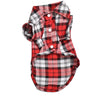 Classic Plaid Pet Cat Clothes for Cats Spring Summer Fashion Puppy Dog Cat Vest T shirt Kitty Kitten Shirts Outfits Pet Clothing