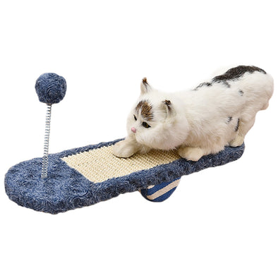 Creative Fashion Cat Toy Multi-Purpose Seesaw Cat Scratching Board Kitten Table Pet Interactive Toy Kitten Game Platform