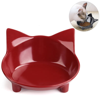 Hot Sell Cute Pet Supplies Candy Color Plastic Dog Bowl Feeding Water Food Puppy Feeder Cat Dog Bowls Pet Cat Feeding Supplies