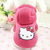 Cartoon Cat Hoodie Sweater Winter Warm Pet Cat Clothes for Small Cats Cotton Kitten Coat Jacket Cat Costumes Pet Dog Clothing